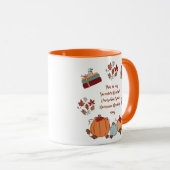 Romance Reader Fall Mug (Devant droit)