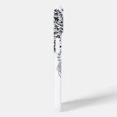 ROMANCE/ROMANTISCHE LOVERS ZWARTE WITTE RODE MONOG Case-Mate iPhone CASE (Achterkant / Rechts)