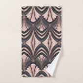 Romance Rose Gold Néo Art Déco Design de ventilate (Serviette à main)