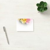Romance rose jaune rose Post-it Notes (Bureau)