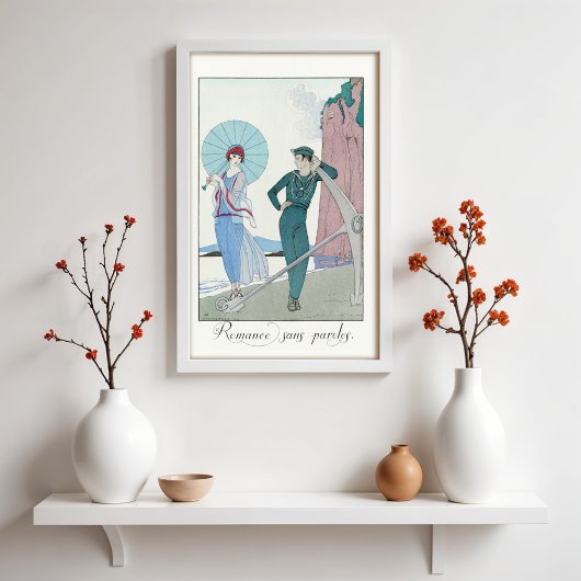 Romance sans paroles door Barbier Poster