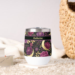Romance Sombre Lune Céleste Nom Violet Or