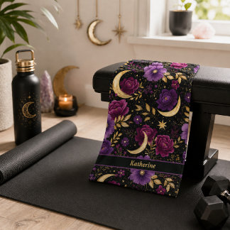 Romance Sombre Lune Céleste Nom Violet Or Sport