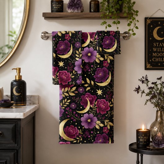Romance Sombre Lune Céleste Violet Or