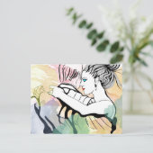 Romance Tango Briefkaart (Staand voorkant)