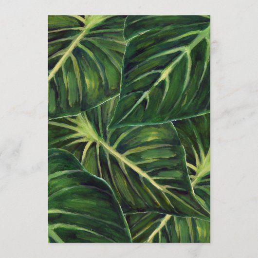 Romance tropicale / Menu (Dos)