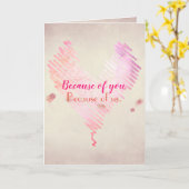 romance van doodskruid met bloem kaart (Gele Bloem)