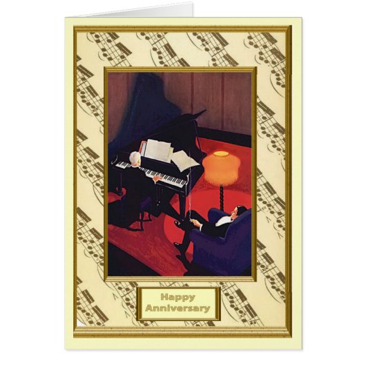 Romance van muziek, concertpianist (Voorkant)