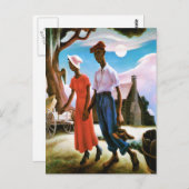 Romance van Thomas Hart Benton Briefkaart (Voorkant / Achterkant)