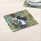 ROMANCE VIERKANTE KARTONNEN ONDERZETTER (Schuin)