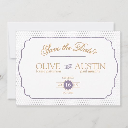 Romance voor eBay-winkel De datumkaarten opslaan Save The Date (Voorkant)