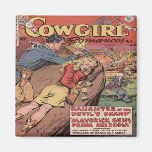 Romance Westerne Cowgirl Magneet