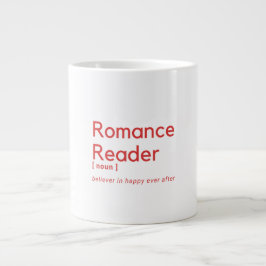 Romancelezer gedefinieerd! extra grote beker