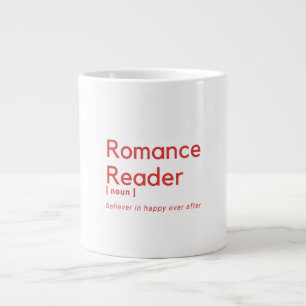 Romancelezer gedefinieerd! extra grote beker