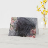 Romancer Le Cheval ~ Cartes De Voeux (Fleur jaune)