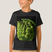 Romanesco Broccoli Fractals T-shirt (Voorkant)