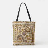 Romanesque Tile Pattern Tote Bag (Achterkant)