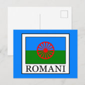 Romani Briefkaart (Voorkant / Achterkant)