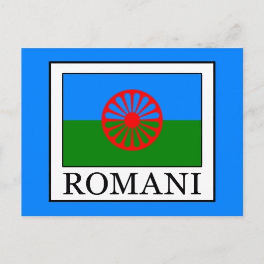 Romani Briefkaart (Voorkant)