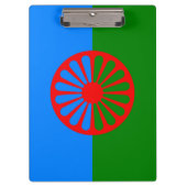 Romani Flag Klembord (Voorkant)