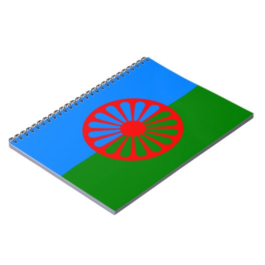 Romani Flag Notitieboek (Linkerzijde)