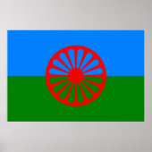 Romani Flag Poster (Voorkant)