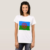 Romani Flag T-shirt (Voorkant volledig)