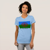 Romani Flag T-shirt (Voorkant volledig)