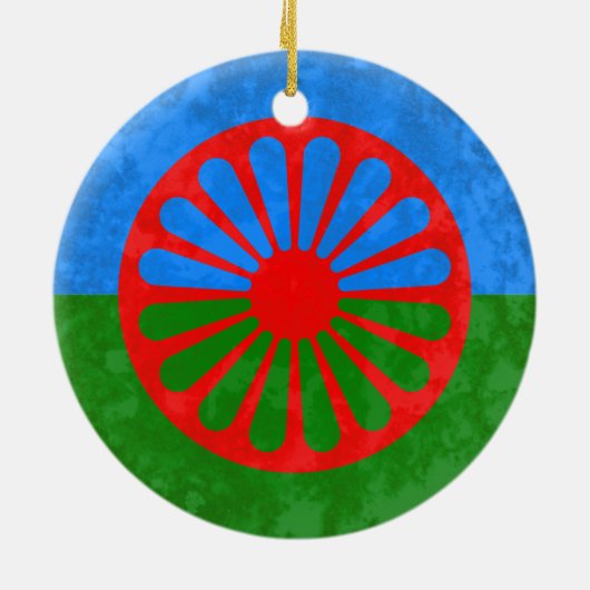 Romani Keramisch Ornament (Achterkant)
