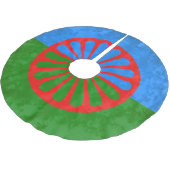 Romani Kerstboom Rok (Gekanteld)