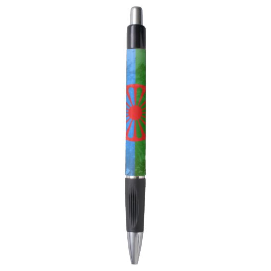 Romani vlag pen (Voorkant Verticaal)