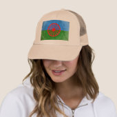 Romani vlag trucker pet (In situ)