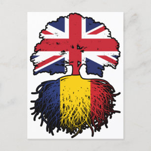 Romania Romanian British UK Verenigd Koninkrijk Briefkaart