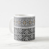 ROMANIAN FOLK ART Coffee Mok (Voorkant links)