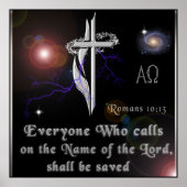 Romans 10:13 Poster (Devant)