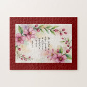 Romans 12:12 Custom Bible Verse Legpuzzel (Horizontaal)