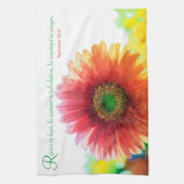 Romans 12:12 Serviette de cuisine (Vertical)