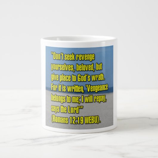 Romans 12:19 WEBU Mug (Devant)