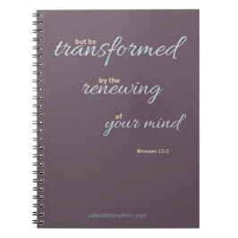 Romans 12:2 Notebook Notitieboek