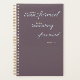 Romans 12:2 Planner