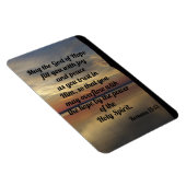 Romans 15:13 koelkast Magnet Magneet (Rechterzijde)