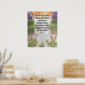 Romans 15:13 Poster (Cuisine)