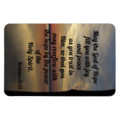 Romans 15:13 Refrigerator Magnet (Horizontal)