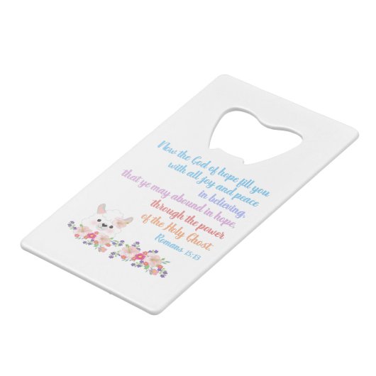 Romans 15 Bible Verse Design (Devant Angle)