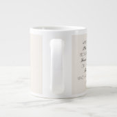 Romans 5:5 Hope Bible Verse Mug  Extra Grote Beker (Achterkant)