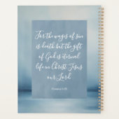 Romans 6:23 Bible Verse Image Carnet Spiral (Dos)