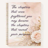 Romans 8:28 Faith Hardcover Lined Journal (Devant)