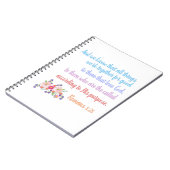 Romans 8 Bijbelversie Notitieboek (Linkerzijde)