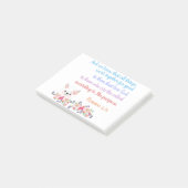 Romans 8 Bijbelversie Post-it® Notes (Schuin)