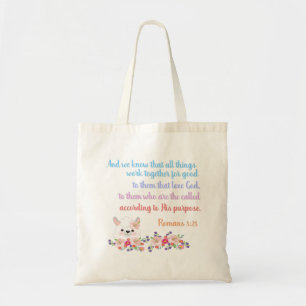 Romans 8 Bijbelversie Tote Bag